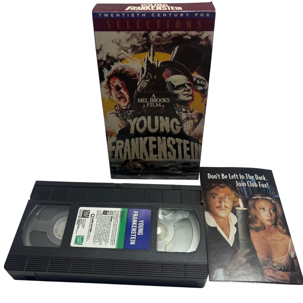 VHS Movie Young Frankenstein Mel Brooks Twentieth Century Fox